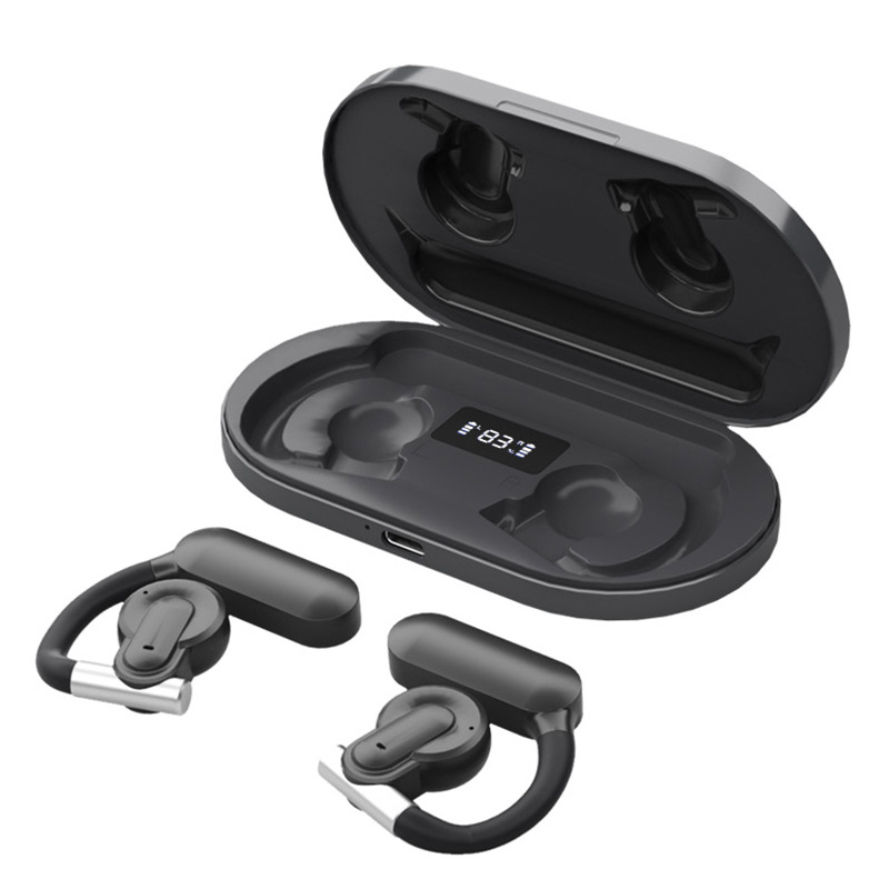Bone conduction headphones with stereo sound