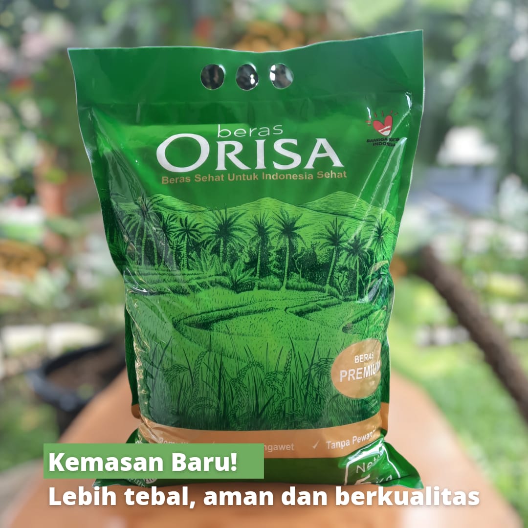 Kemasan Beras ORISA 5kg