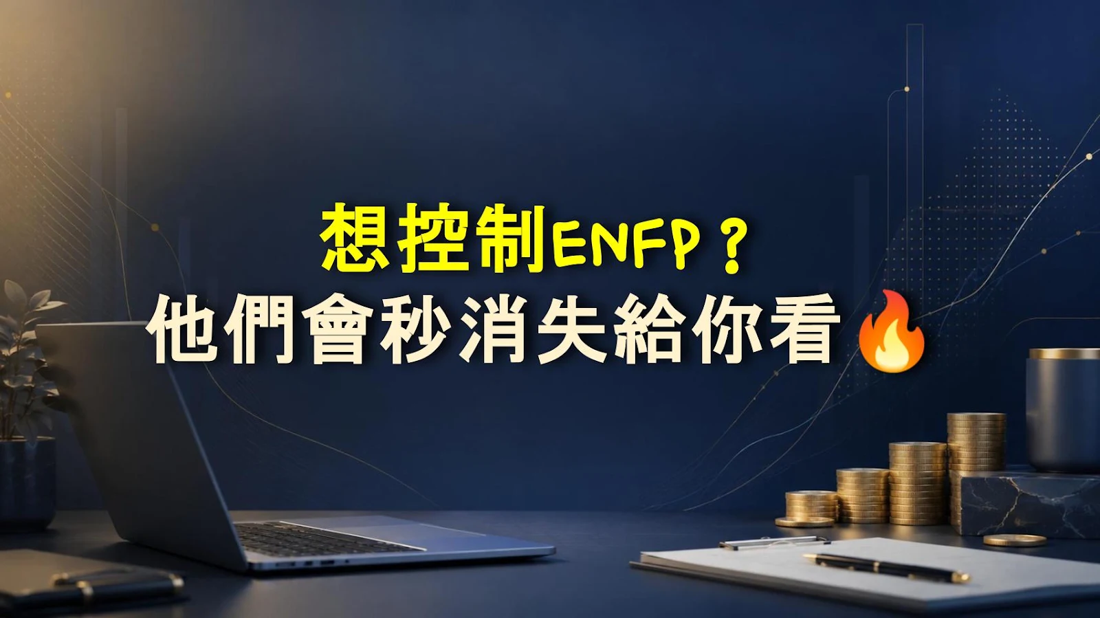 想控制ENFP？他們會秒消失給你看🔥
