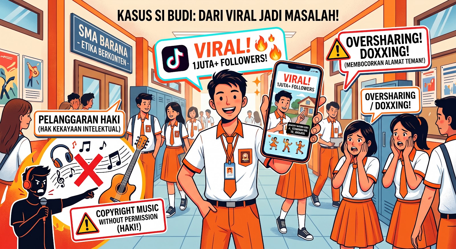 Studi Kasus Etika Konten Medsos