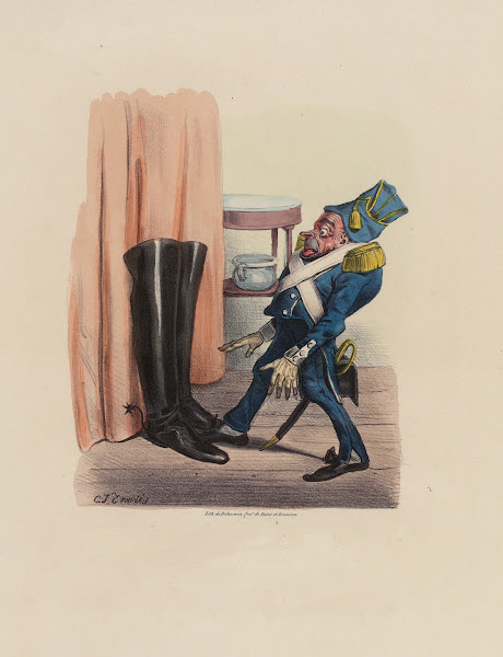 Avec un garde du corps Vengeance 1831