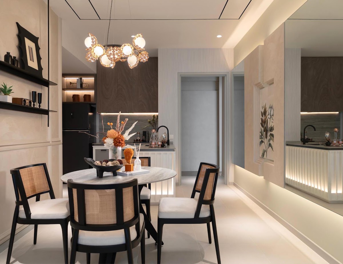 Stellaris @ Riana Dutamas — dining kitchen interior