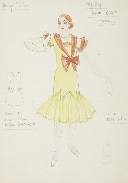 Life and Death of an American Mary Boom Boom yellow dress with mermaid skirt 193