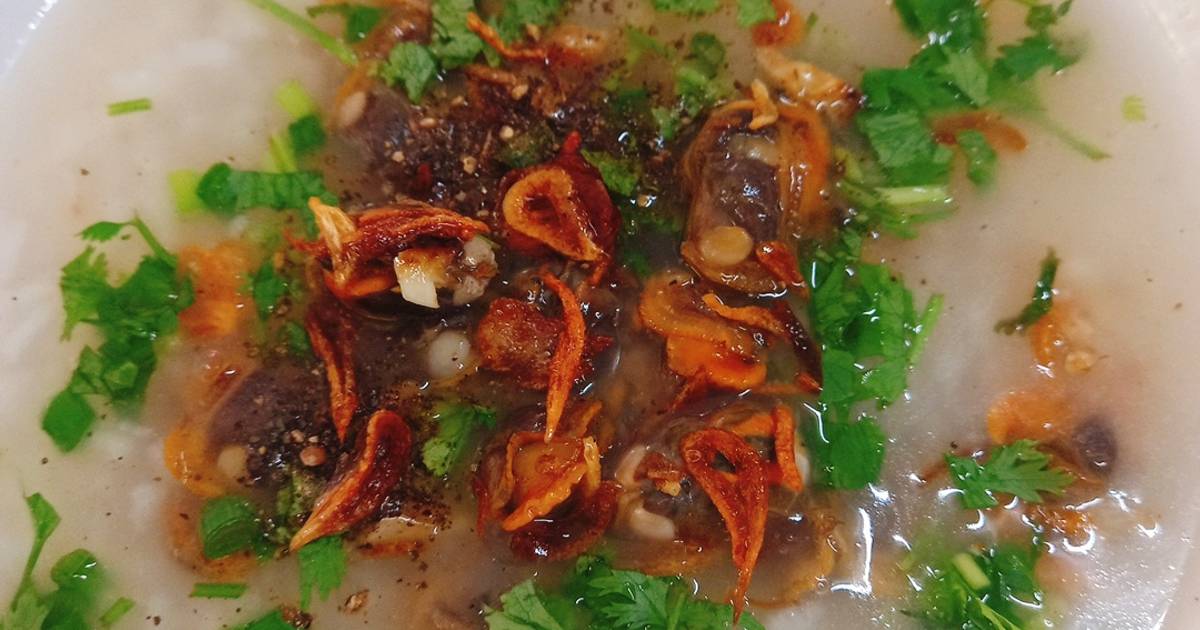 Cháo sò lông