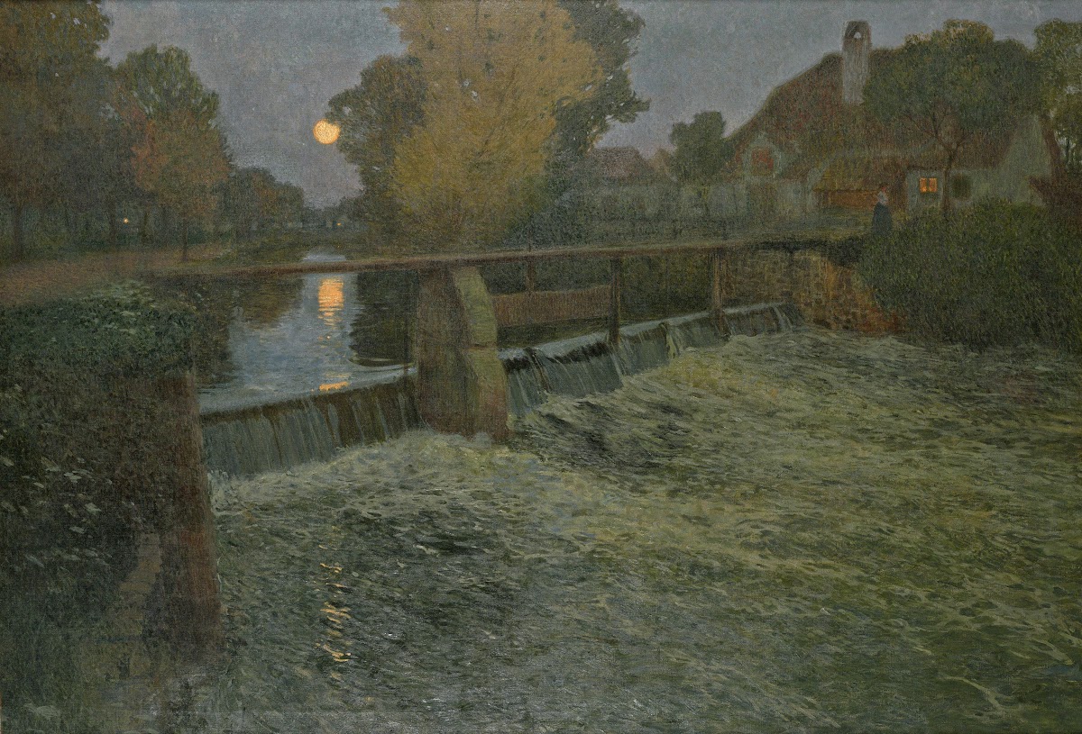 Die Schleuse 1908