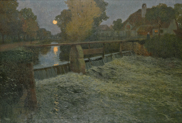 Die Schleuse 1908