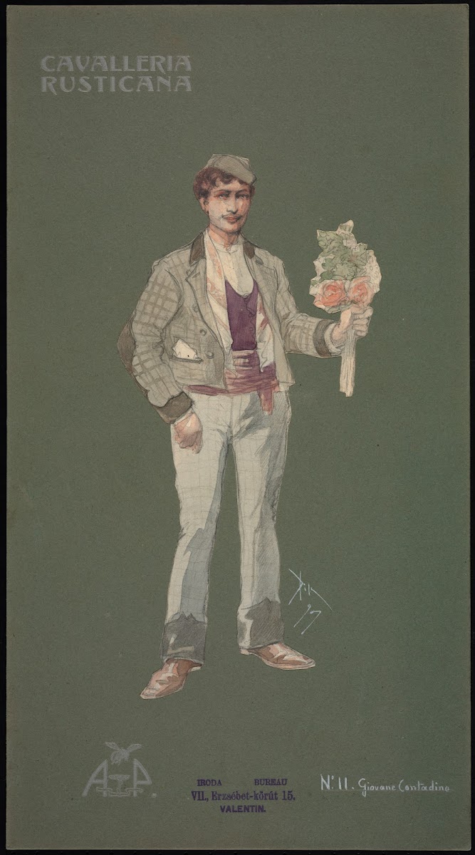 Giovane contadino 1906