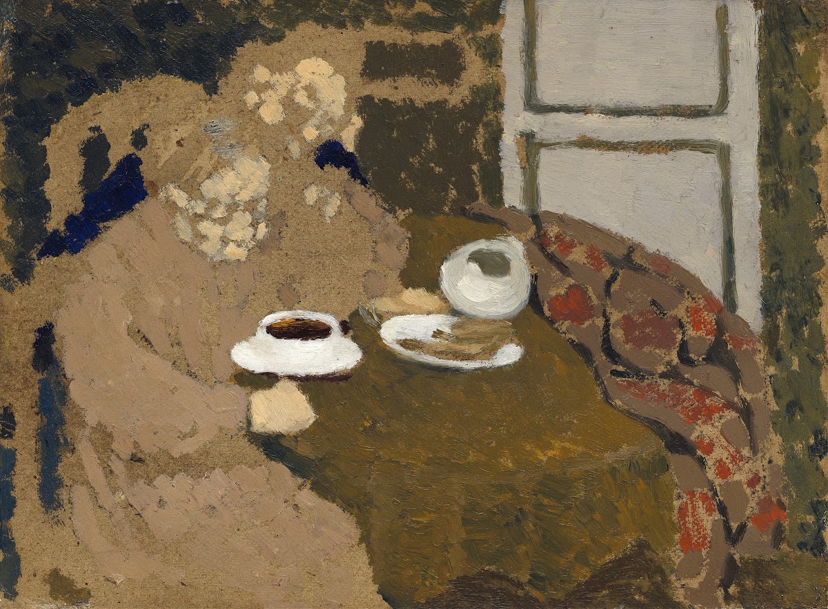 Two Women Drinking Coffee c 1893