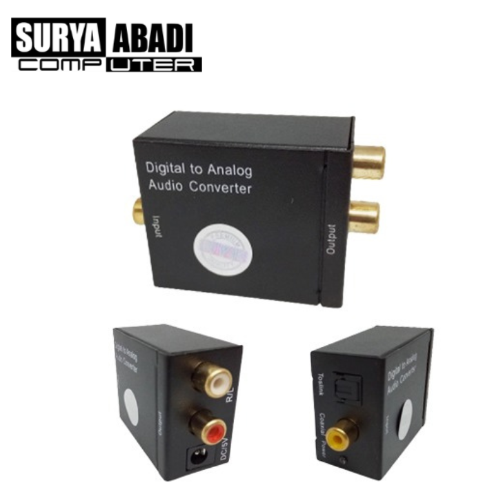 CONVERTER ANALOG TO DIGITAL AUDIO BOX