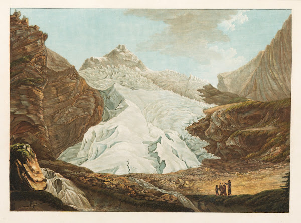 Glacier de Rosenlaui dans le pays de Hasly 1915 1945