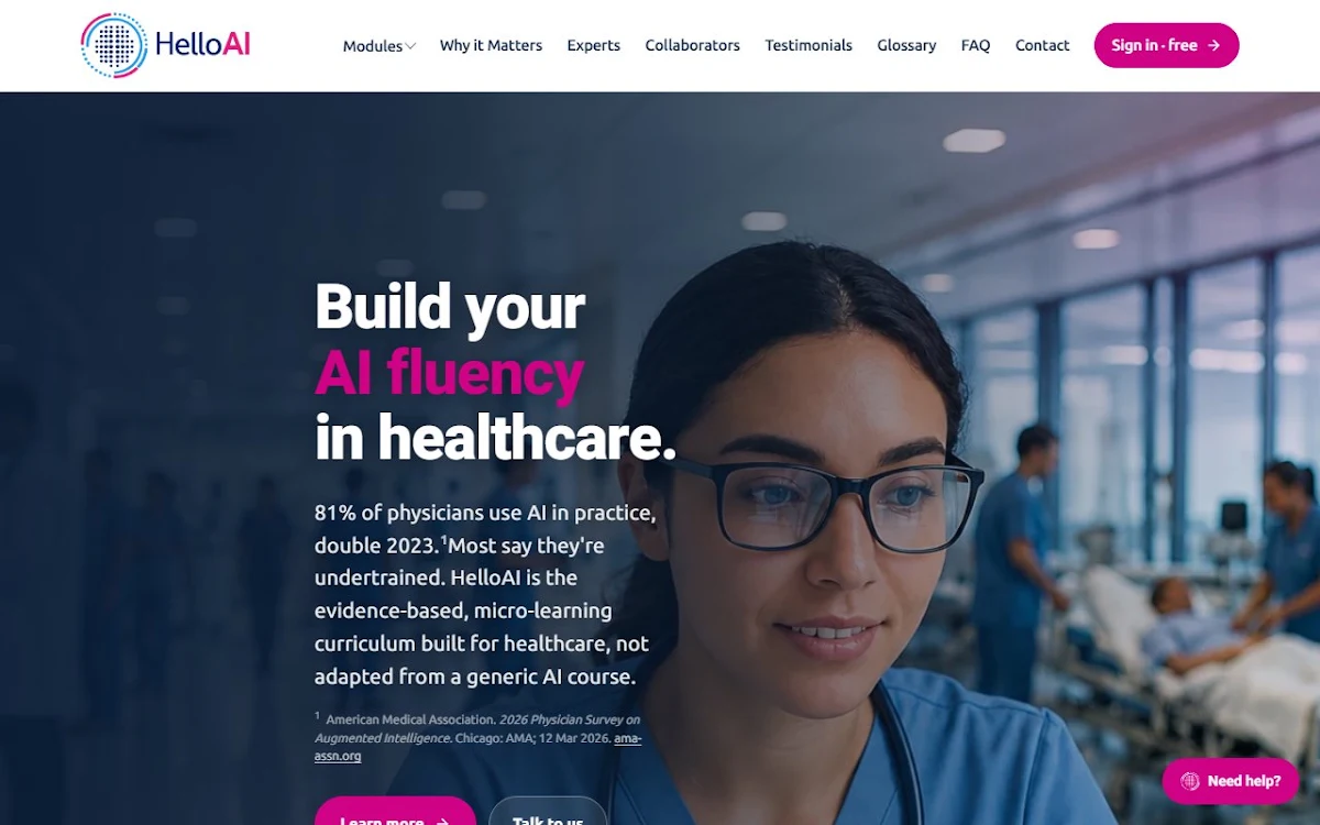 Captura de Hello AI