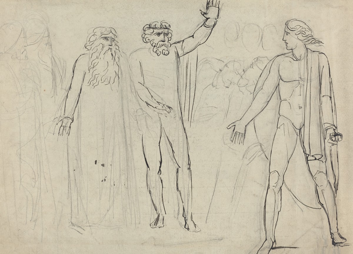 And Saul Said unto David Go and the Lord be with Thee recto c 1780 1785