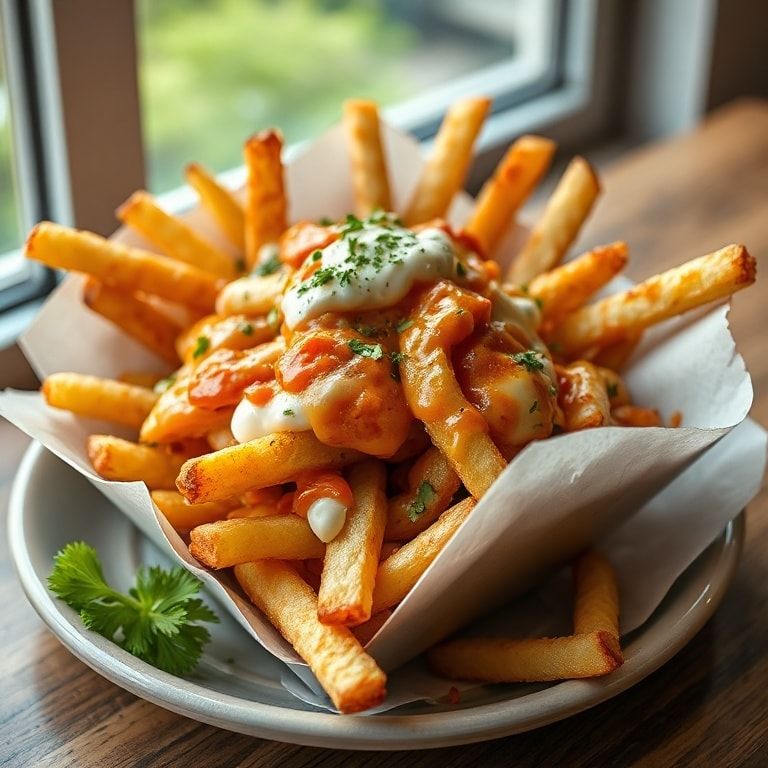 Loaded Greek Fries: Crispy, Creamy, and Totally Customizable – Quick Homemade Snack