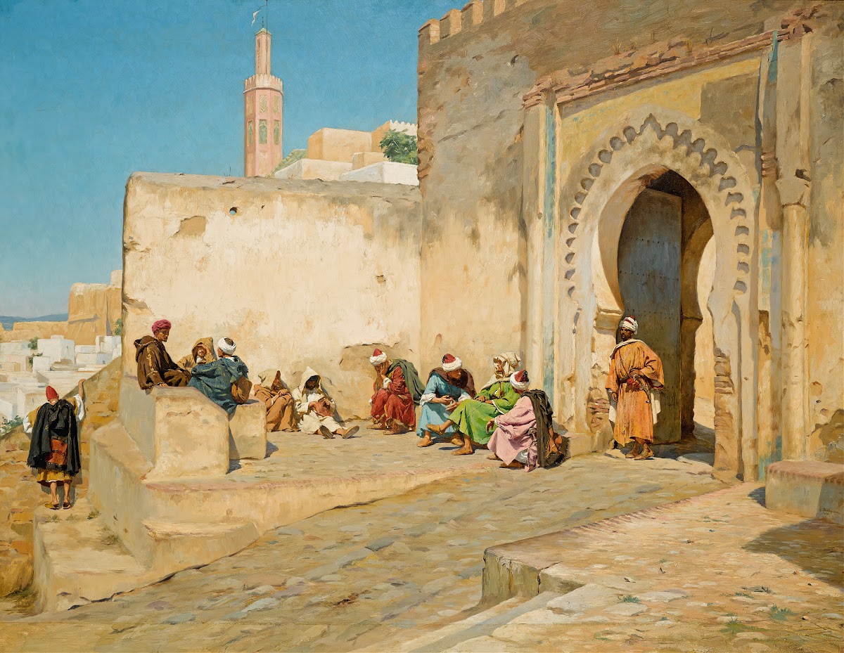The Kasbah Gate Tangiers 1890