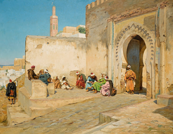 The Kasbah Gate Tangiers 1890