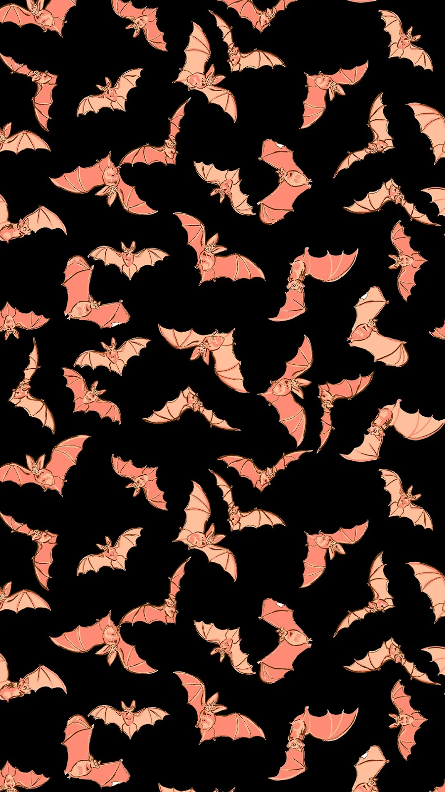 A Cool Halloween, Pattern, Design, Orange, Pixel Full HD iPhone Wallpaper for Free Download in High Quality [1080x1920]