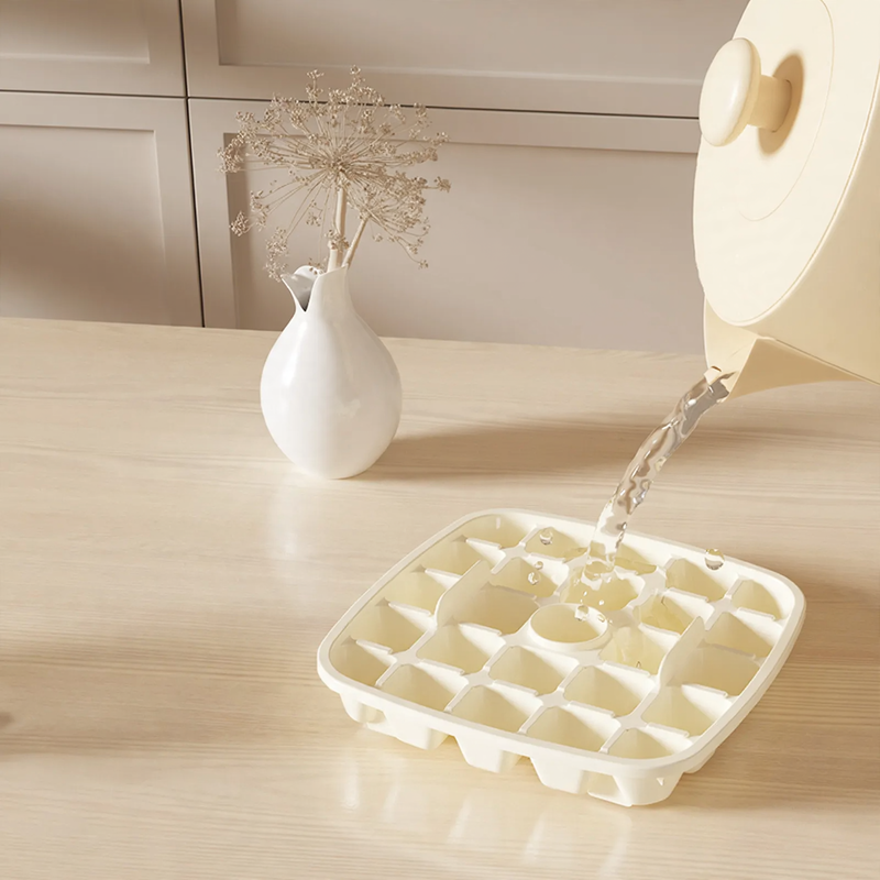 Eiswürfelform mit Druckentleerung, 48er
