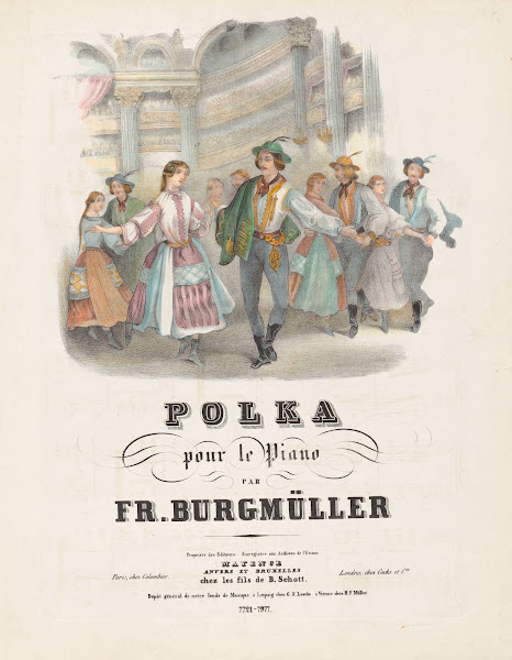 Polka pour le piano par Frédéric Bürgmuller 1830 1937