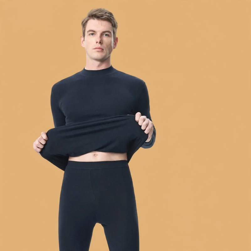 Men's Cotton Thermal Underwear Set
