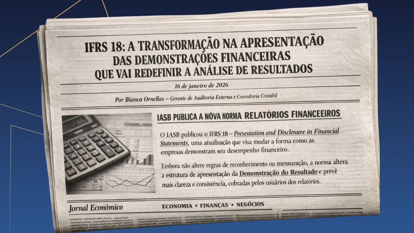 IFRS 18 — nova norma contábil