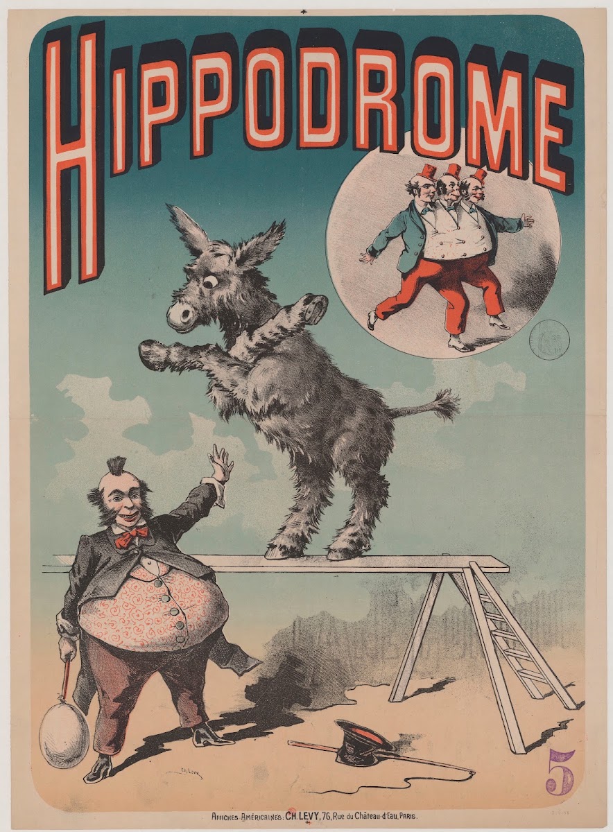 Hippodrome Ane acrobate 1882 1888