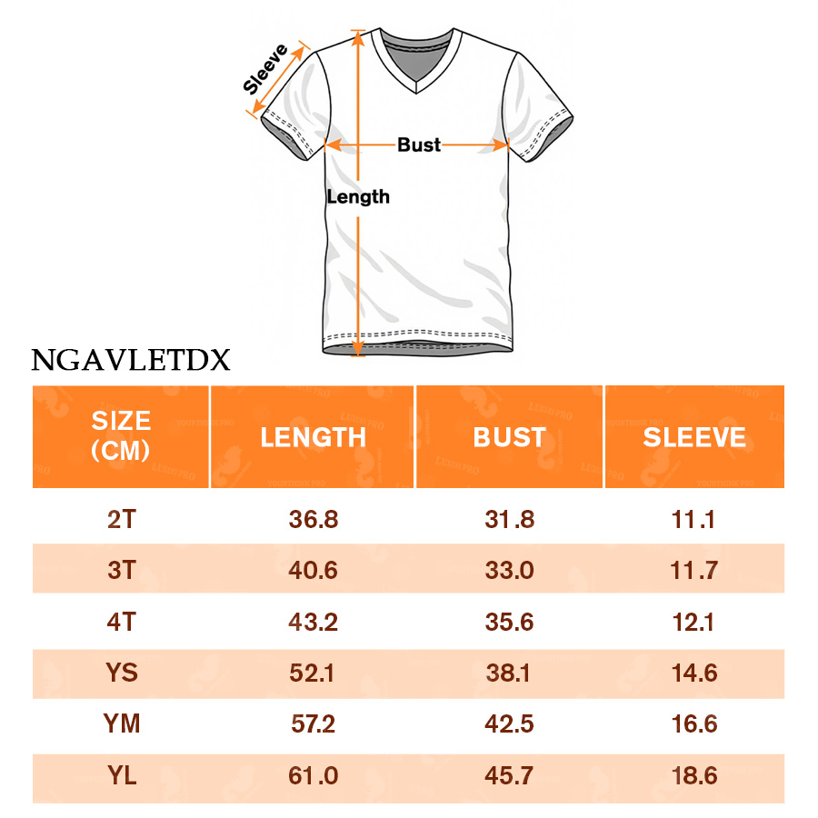 NGA V collar children's short-sleeved shirt