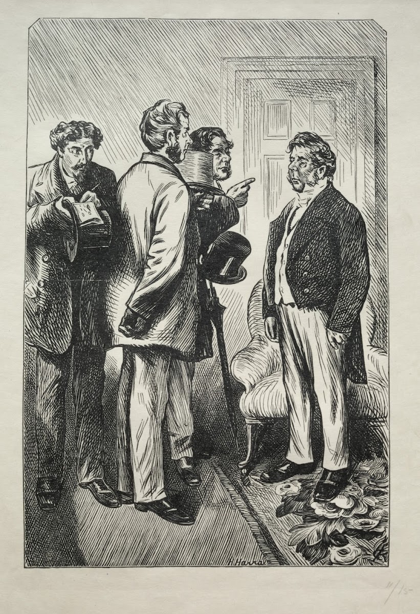 Our Christmas Turkey Mr Bobsby Concerned 1868