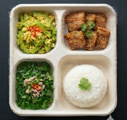 Ảnh thực đơn Ba rọi chiên mè