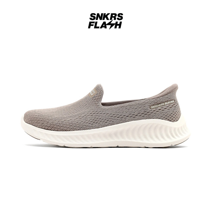 SKECHERS GO WALK NOW TAUPE - 125644TPE - Size 38.5