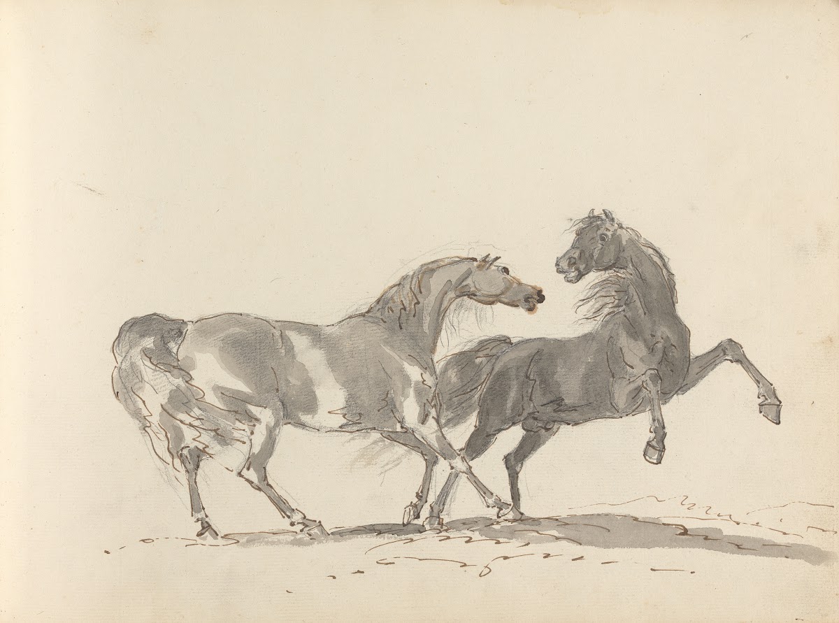 Fourty three Studies of Horses and Riders Pl29 1787