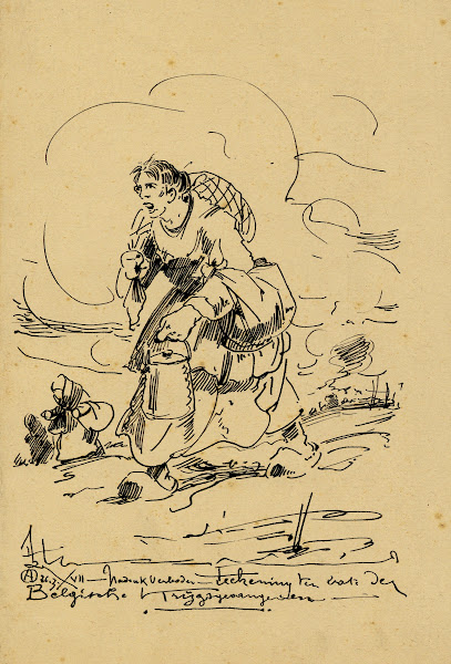 Seashore under a full moon ca1890