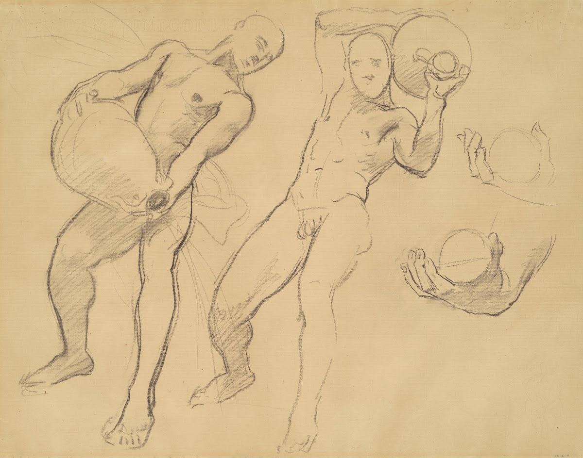 Studies of Notus for The Winds 1922 1925