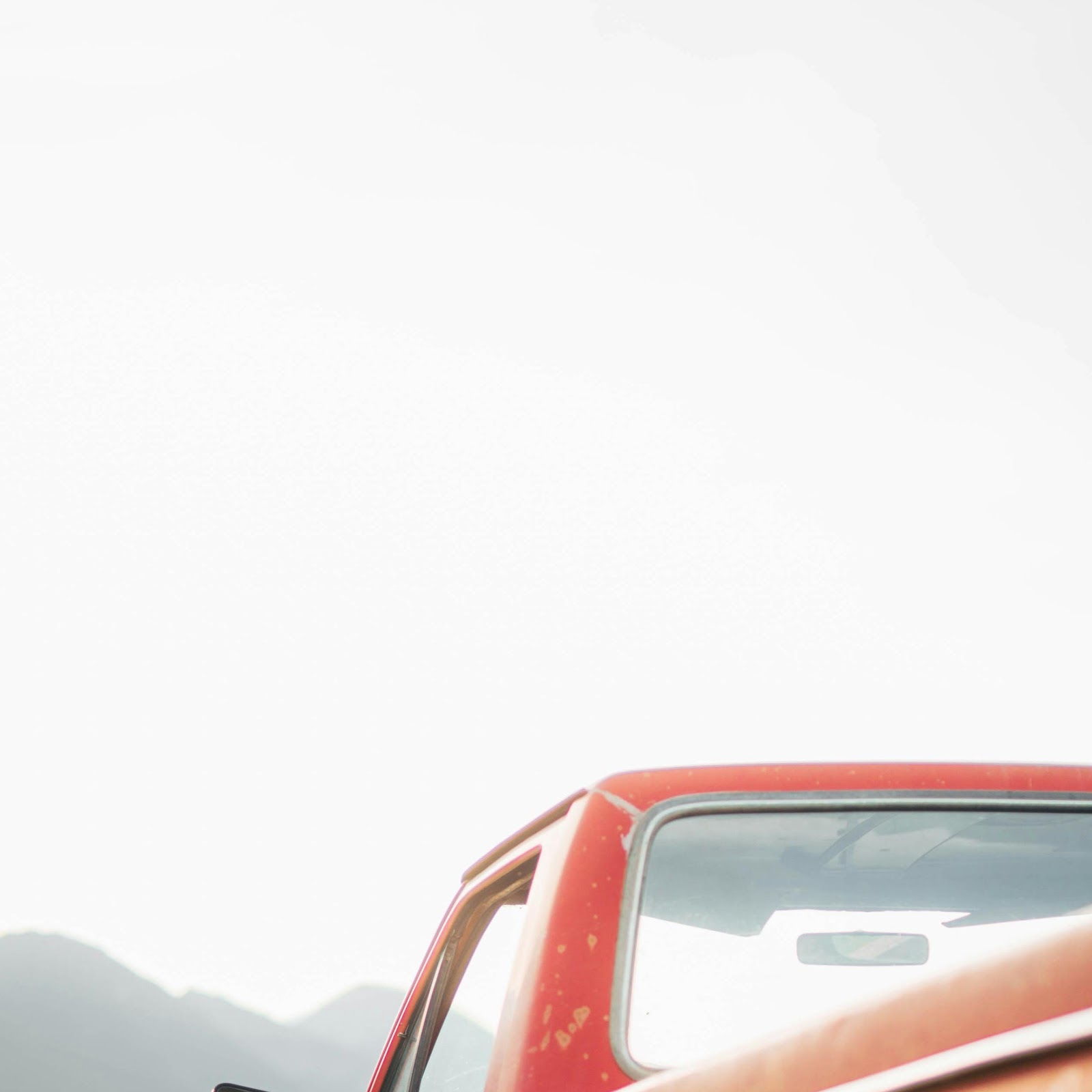 Download Vintage Truck In Yellow Field 4K iPhone