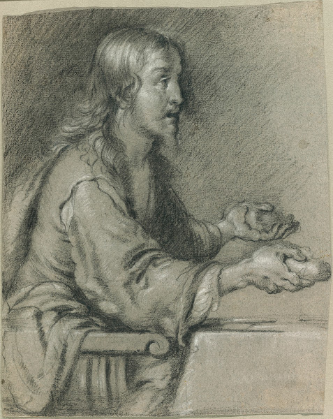Christ at Emmaus Presenting the Bread 1630 40