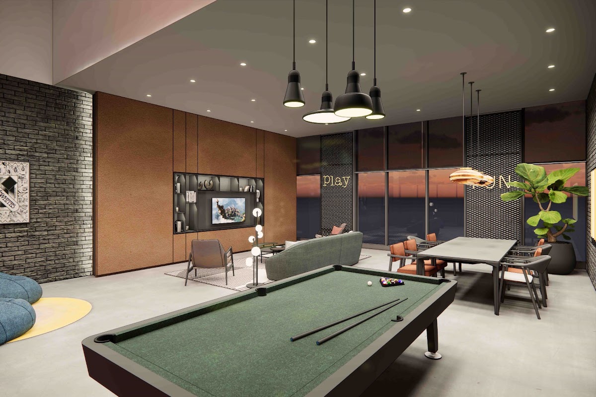 Ren Residence @ Residensi Renaisans Bukit Jalil — game room