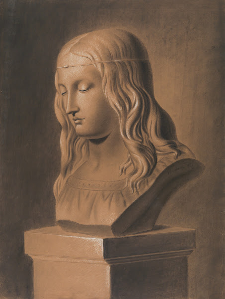 Bust of a woman 19th century
