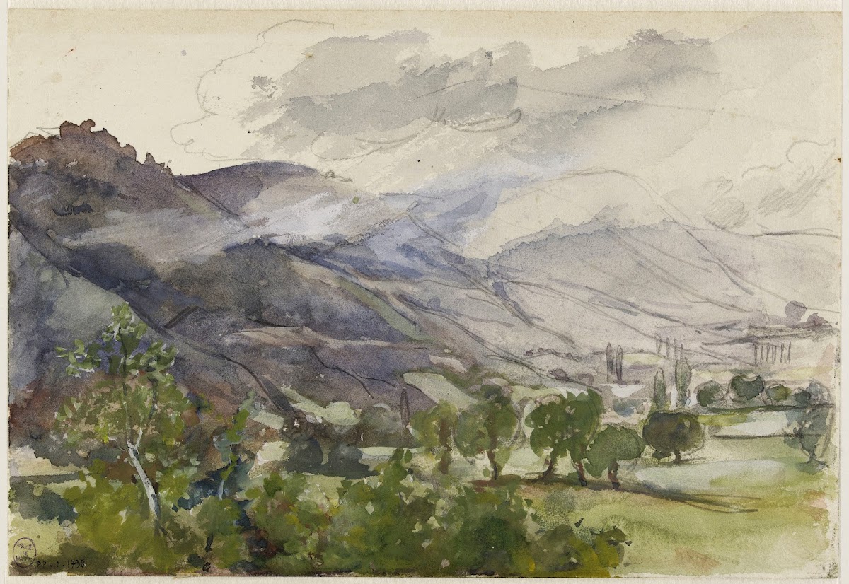 Paysage montagneux 1859 1916