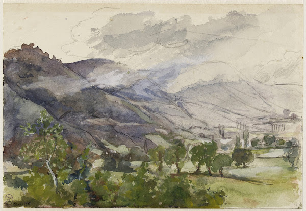 Paysage montagneux 1859 1916