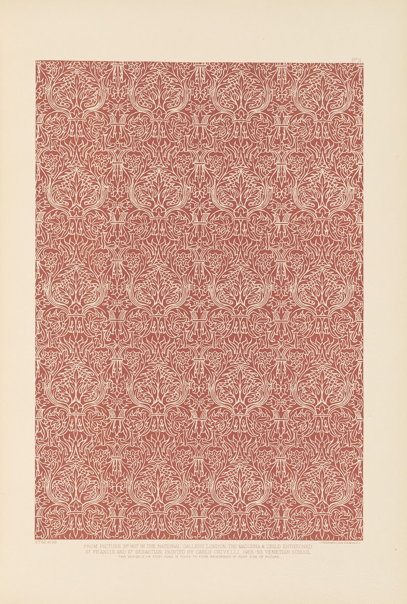 Fifteenth century Italian ornament Pl11 1886