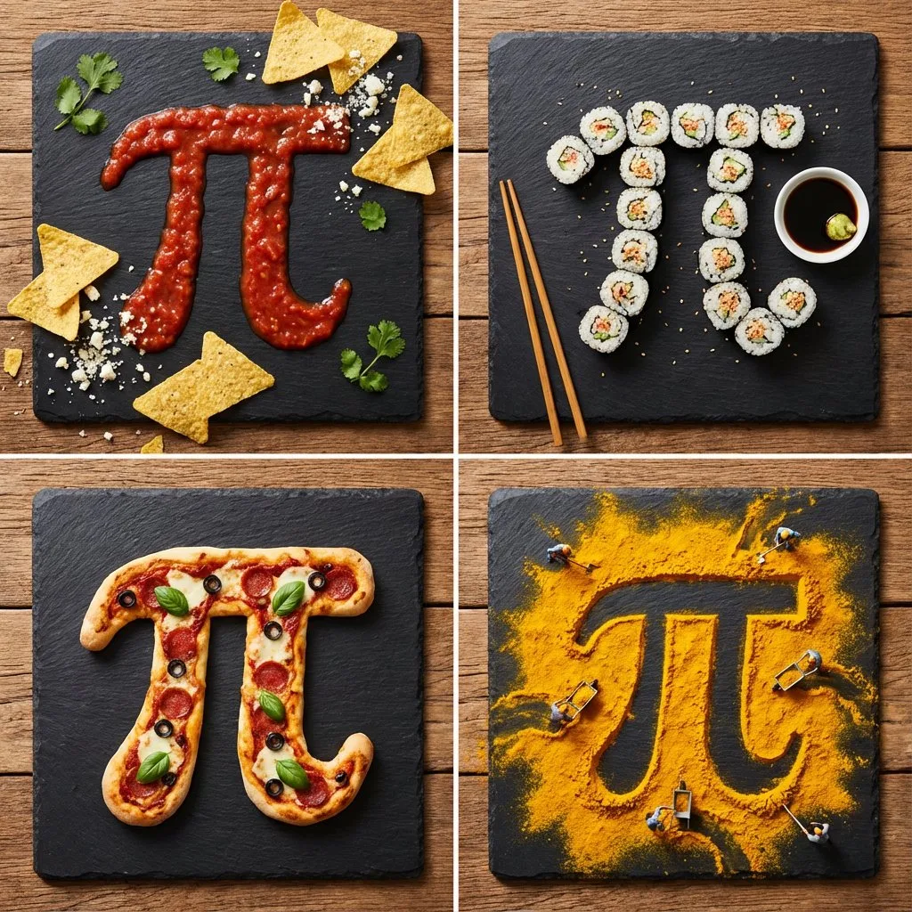 Fotografía creativa de alimentos: Arte tipográfico comestible