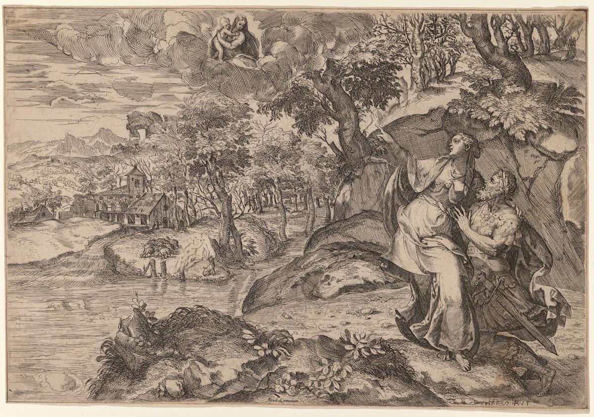 Augustus And The Tiburtine Sibyl 1570s