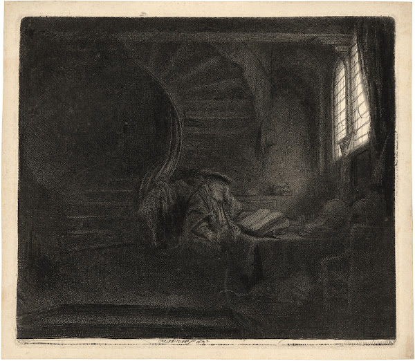 Saint Jerome in a dark Chamber 1642
