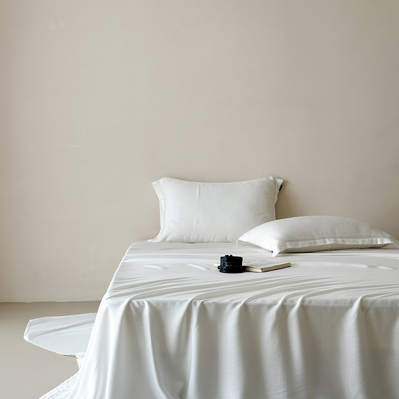 Lyocell fiber sheet, sand-washed