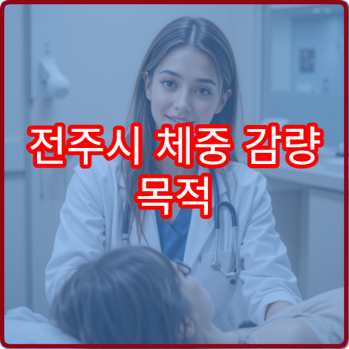 전주시 체중 감량 목적 맞춤 약물·한방 다이어트 병원 정보