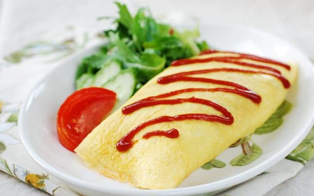 Trứng Cuộn Cơm Chiên Hàn Quốc