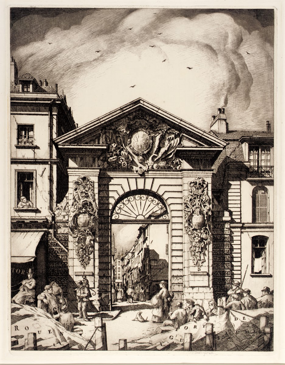 Rouen Porte de Guillaume 1928