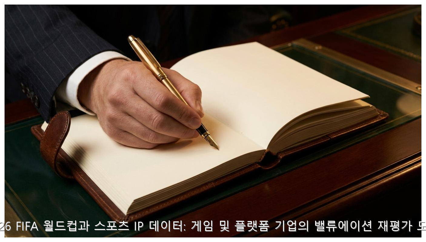 2026 FIFA 월드컵과 스포츠 IP 데이터: 게임 및 플랫폼 기업의 밸류에이션 재평가 모델 핵심 안내 및 분석 인포그래픽 (3)
