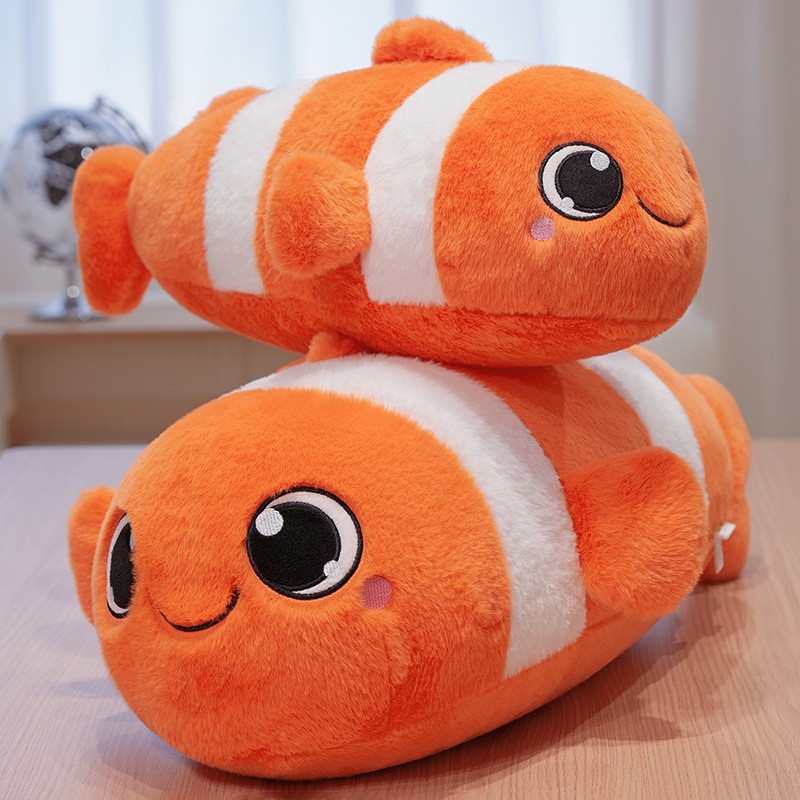 Clownfish Cuddle Pillow, 40–100 cm