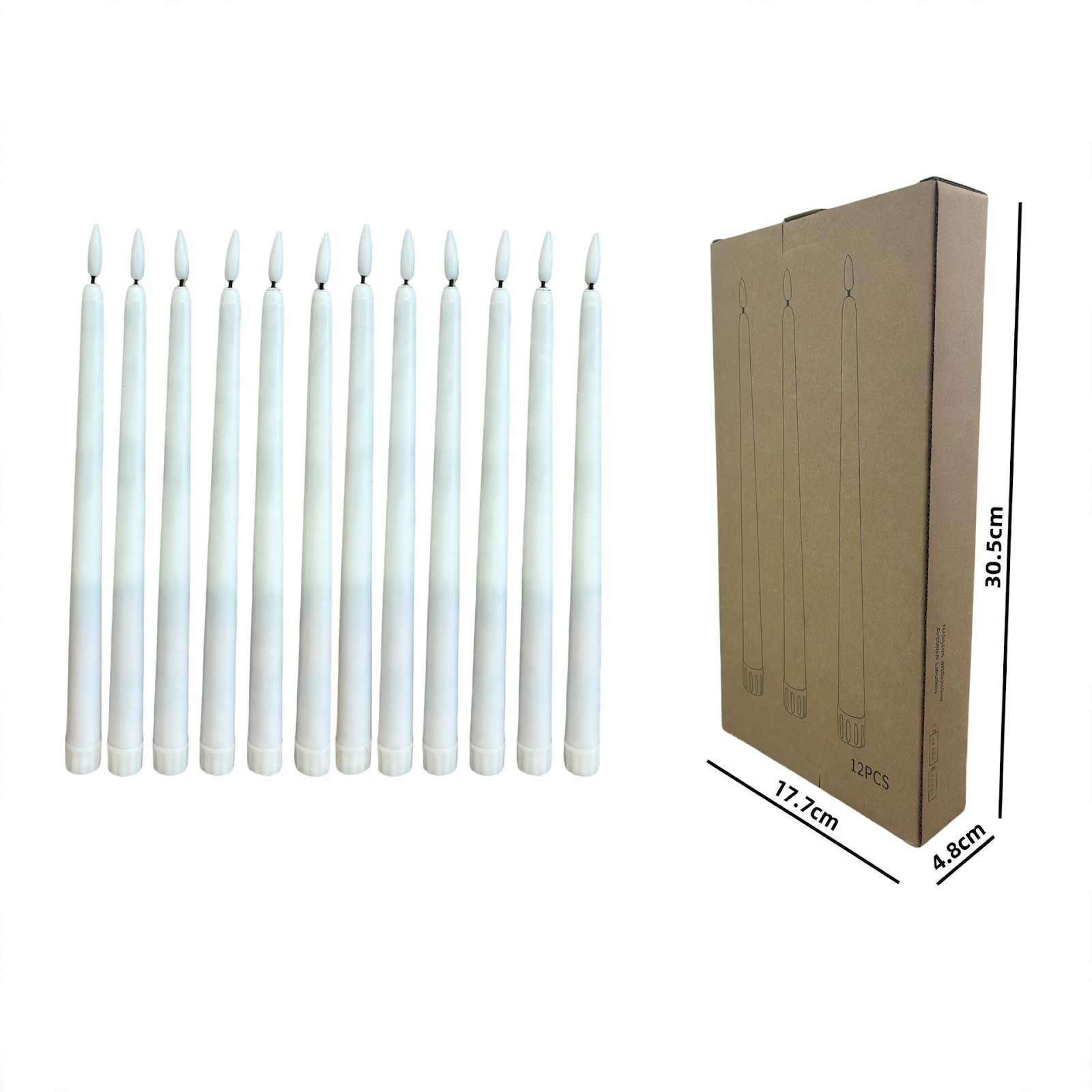 Electronic Taper Candle with Remote Control