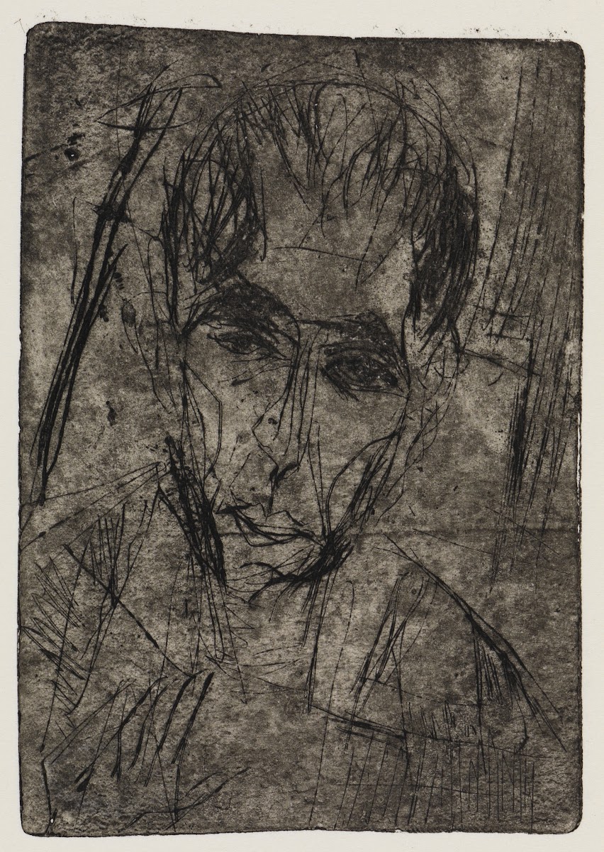 StraßenbiegungPorträt Wilhelmine Julow I 1916